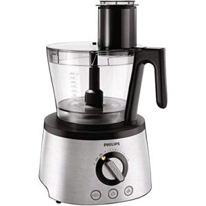 Philips Robot Multifonction Compact 1300W, 32 Fonctions, Bol de 3,4L, Hachoir Puissant, Lame et Disques en Acier Inoxydable (HR7778/00) : Cuisine et Maison