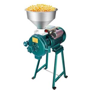 MytaYtElectric Mill Machine Grain Dry Food Flour Milling Machine Grain Mill Rice Corn Dry Grain Coffee Wheat with Funnel 3000 W : Cuisine et Maison