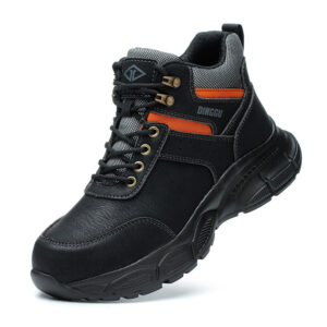 Chaussures De Sécurité Montantes Homme 2025 - Embout Acier Anti-Choc, Légères, Confortables Et Durables Pour Le Travail