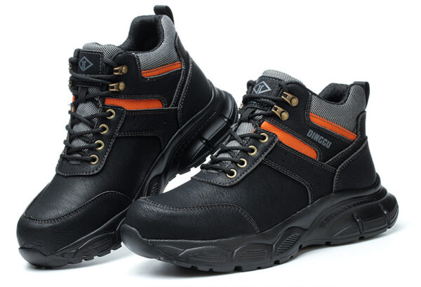 Chaussures De Sécurité Montantes Homme 2025 - Embout Acier Anti-Choc, Légères, Confortables Et Durables Pour Le Travail – Image 2
