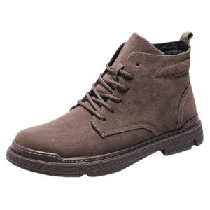 Nouveautés 2025 : Bottes Courtes Homme - Mix Style Coréen Et Britannique Rétro Tendance