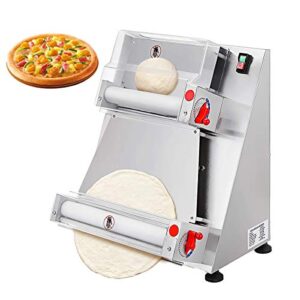 Laminoir à pâte à Pizza Commercial, laminoir à pâte à Pizza Automatique 370 W, Machine à Rouler la pâte à Pizza électrique, Machine à Former la pâte à Pizza pour Pain à Pizza aux n : Cuisine et Maison