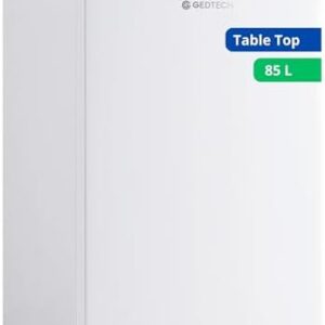 GEDTECH Réfrigerateur Table Top 85L GTOP93WH Couleur blanc : Gros électroménager