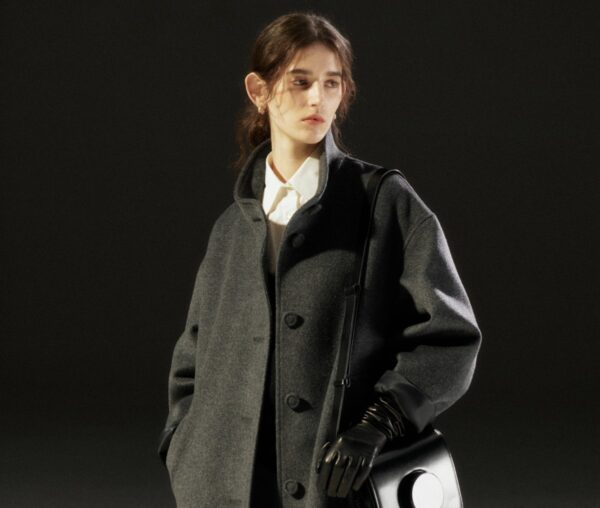 Manteau Vintage Mi-Long En Laine Pure – Image 6