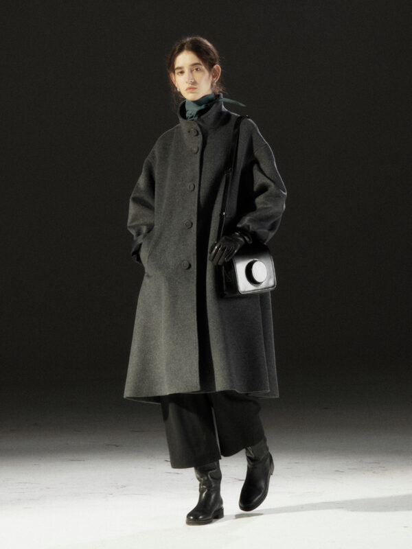 Manteau Vintage Mi-Long En Laine Pure – Image 5