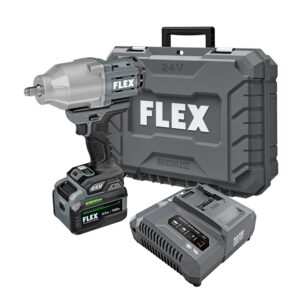 FLEX STACKED LITHIUM 24-volt Variable Speed Brushless 1/2-in Drive Cordless Impact Wrench (1-Battery Included) FX1471-1H