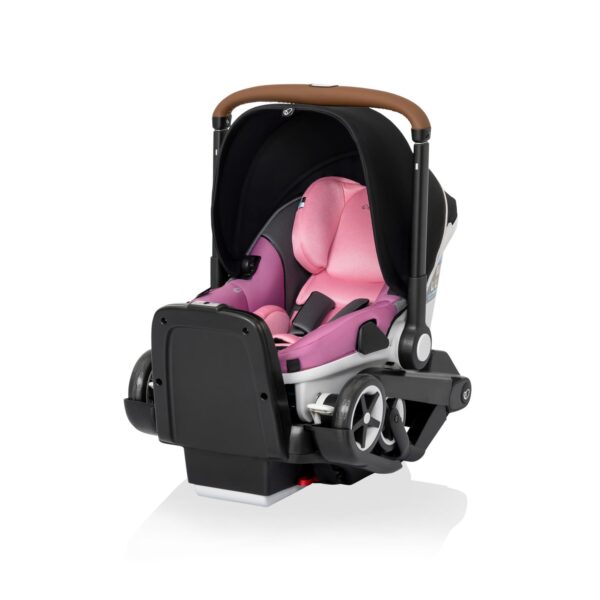 Shyft DualRide with Carryall Storage Infant Car Seat and Stroller Combo (Boone Gray)