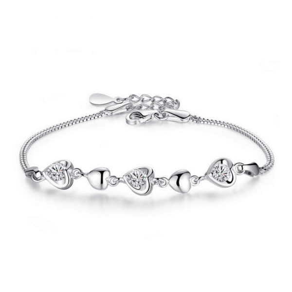 Bracelet "Amour" - Argent Sterling S925 - D002