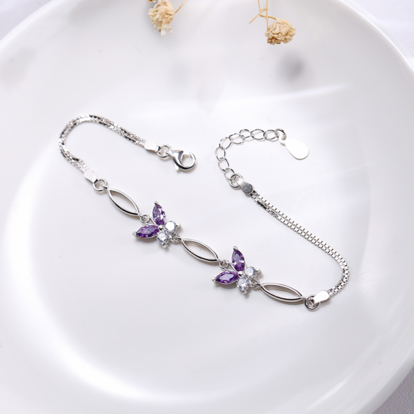Bracelet "Papillon" - Argent Sterling S925 - D003 – Image 3