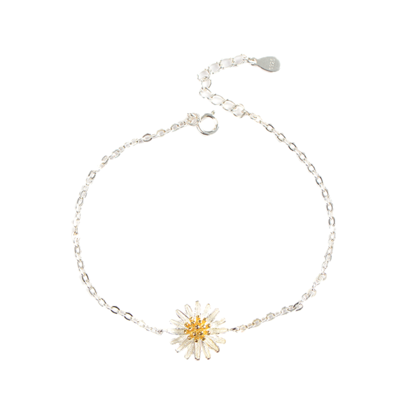 Bracelet "Petite Marguerite" - Argent Sterling S925 - D010