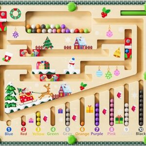Jouet De Labyrinthe Magnétique Aux Couleurs Et Aux Nombres Pour Enfants