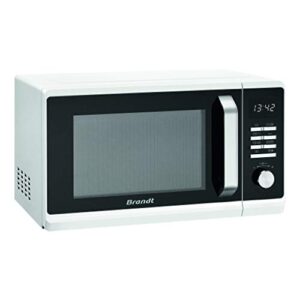 BRANDT GE2302W – Four Micro ondes Multifonction – Décongélation, grill 1000 W, Puissance Réglable, Autoprogramme – Fonction ECO et SILENCE : Cuisine et Maison