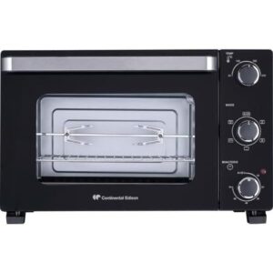 CONTINENTAL EDISON CEMF46B3 Minifour électrique 46L noir 1800W Rotissoire, Convection naturelle : Cuisine et Maison