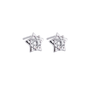 Boucles d'oreilles Pentagramme S925 Argent Sterling B003