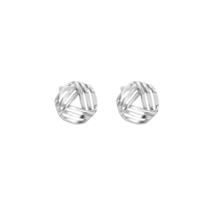 Boucles d'oreilles à clou classiques - Argent Sterling S925 - B013