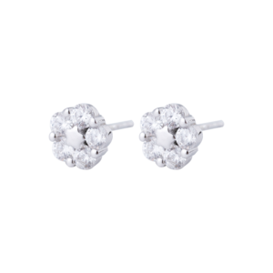 Boucles d'oreilles à clou "Étoile Pentagone" Créatives - Argent Sterling S925 - B022