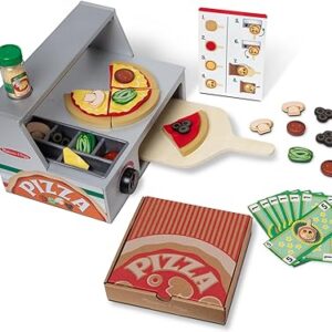Stand De Pizza En Bois - Cuisine Jouet Pour Enfants