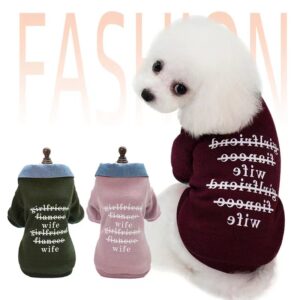 Vêtements d'automne et d'hiver casuals et chauds pour animaux de compagnie, Style : 002