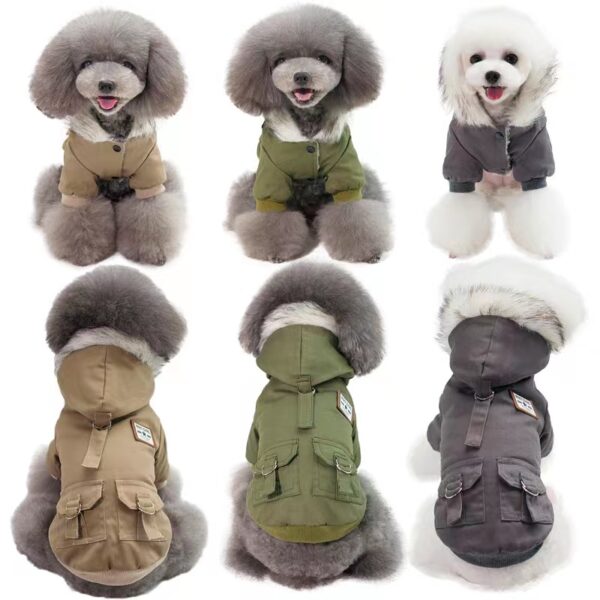 Vêtements d'automne et d'hiver casuals et chauds pour animaux de compagnie, Style : 009