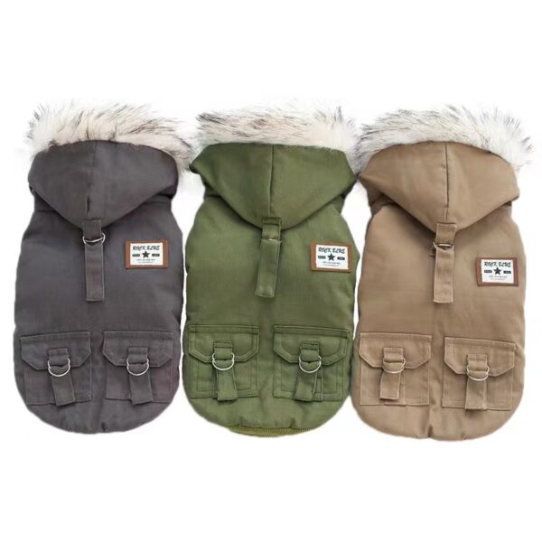Vêtements d'automne et d'hiver casuals et chauds pour animaux de compagnie, Style : 009 – Image 3