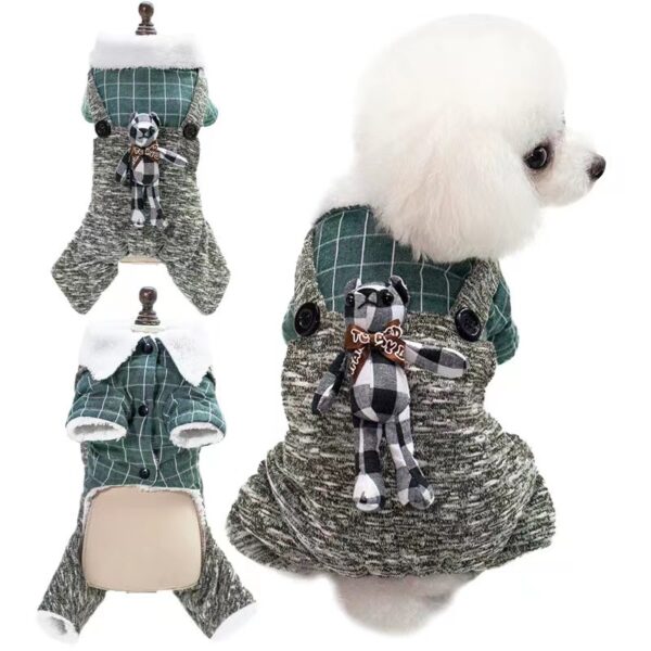 Vêtements d'automne et d'hiver casuals et chauds pour animaux de compagnie, Style : 013 – Image 4