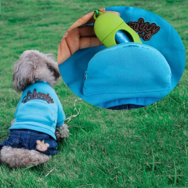 Vêtements d'automne et d'hiver casuals et chauds pour animaux de compagnie, Style : 021 – Image 2