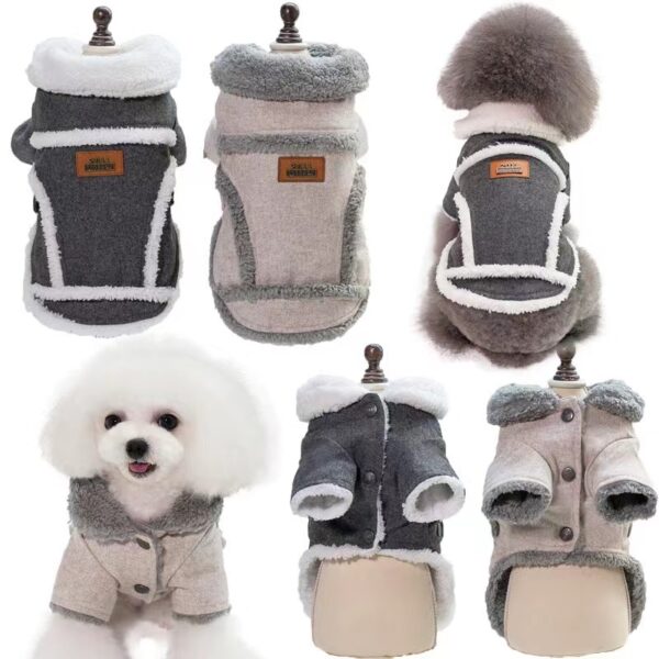 Vêtements d'automne et d'hiver casuals et chauds pour animaux de compagnie, Style : 024