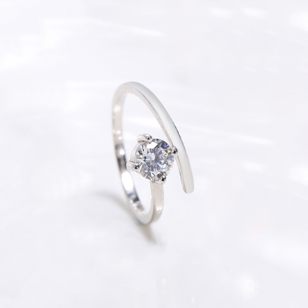 Bague "4 Griffes" - Argent Sterling S925 - C004 – Image 2