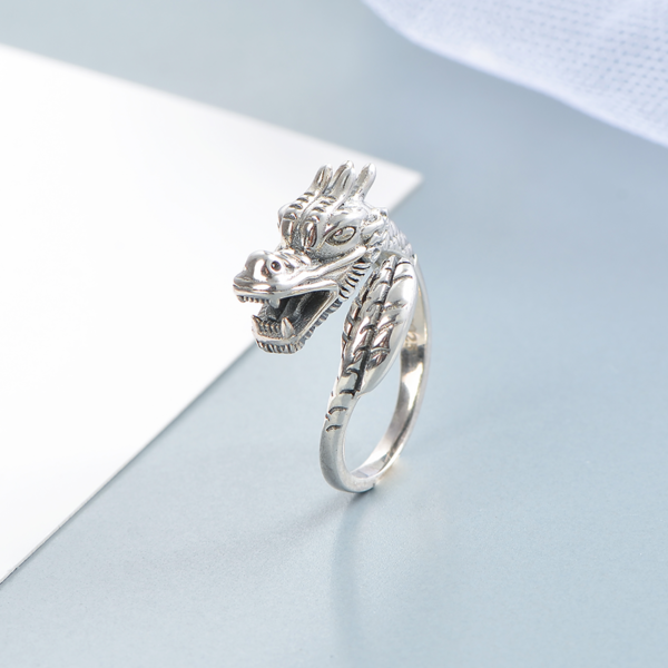 Bague "Griffe de Dragon" - Argent Sterling S925 - C019 – Image 4