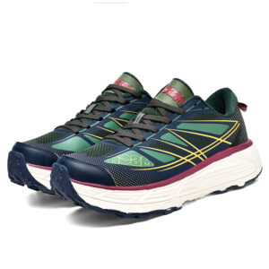 Chaussures De Randonnée Homme Été - Léger, Amorti, Respirant - Marron/Bleu (Sport/Décontracté)