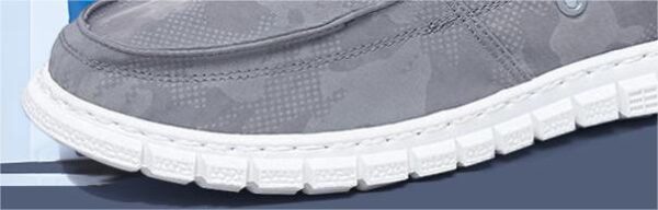 Chaussures En Toile Printemps 2025 - Respirantes, Désodorisantes, Semelle Souple - Gris – Image 3