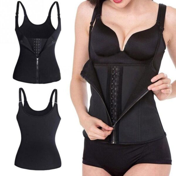 Corset Gainant Pour Femmes Avec Fermeture Éclair, Style "Palace" Pour Contrôle Du Ventre – Image 2